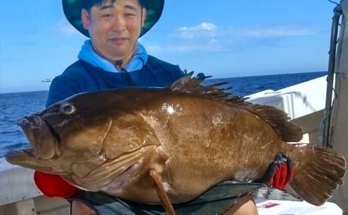 【沖釣り釣果速報】平戸沖のイカ流し釣りで20kg超えアラをキャッチ！（長崎・佐賀）