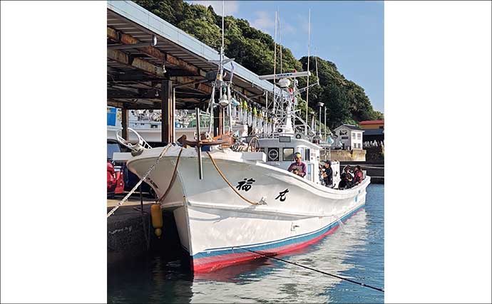 越前沖の夜焚きイカ釣りでマイカが爆釣【福井】軽い鉛スッテが威力を発揮