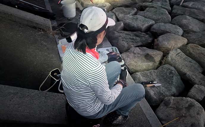 宮川の投げ釣りで本命ウナギをキャッチ！【三重】エサのカメジャコ＆テナガエビが活躍