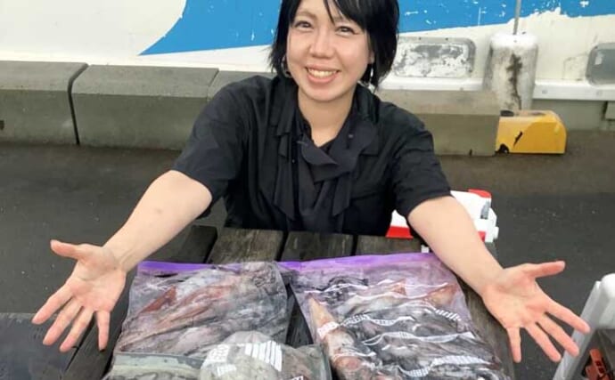 【沖釣り釣果速報】船中700匹超え！福井エリアのマイカ・オールナイト船が絶好調（北陸）