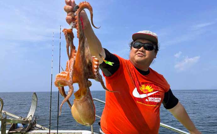 【沖釣り釣果速報】大山沖のクエ釣りで本命キャッチ！小型ながら価値ある1尾（愛知）