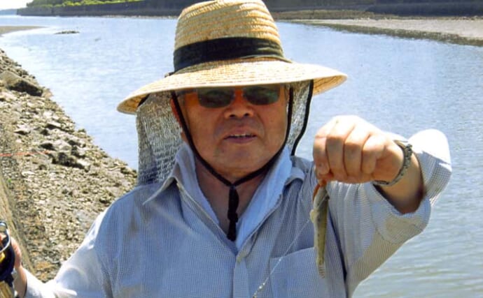 朽網川の立ち込み釣りで50尾のハゼをキャッチ【福岡】泥マキエ駆使して好釣果