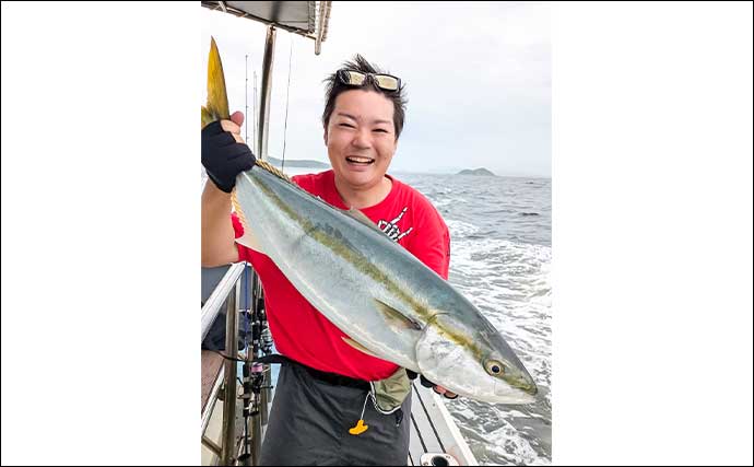 伊勢湾の青物ジギングで85cmブリを手中【愛知】マイワシパターン＆台風後の濁りにヒット集中