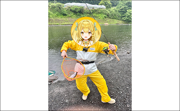 VTuber『うおむすめ』がエリアトラウトに初挑戦！ 予習が奏功しニジマス全員安打達成