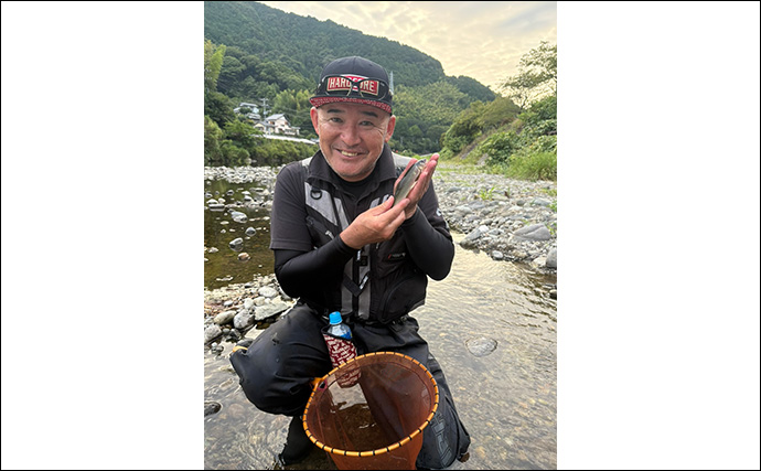 ルアー釣り解禁の「河津川」アユルアー釣行で良型アユ好捕！【静岡】渇水状態に苦戦