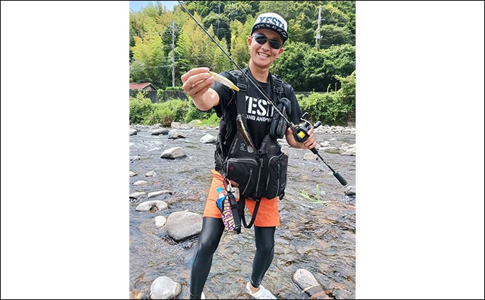 ルアー釣り解禁の「河津川」アユルアー釣行で良型アユ好捕！【静岡】渇水状態に苦戦