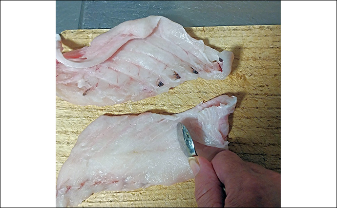 釣魚で作る「もったいない」レシピ：イシダイの中落ち　重要なのは根気？