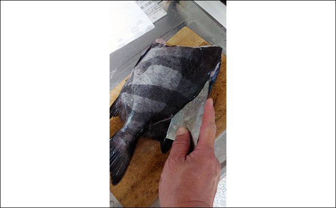 釣魚で作る「もったいない」レシピ：イシダイの中落ち　重要なのは根気？