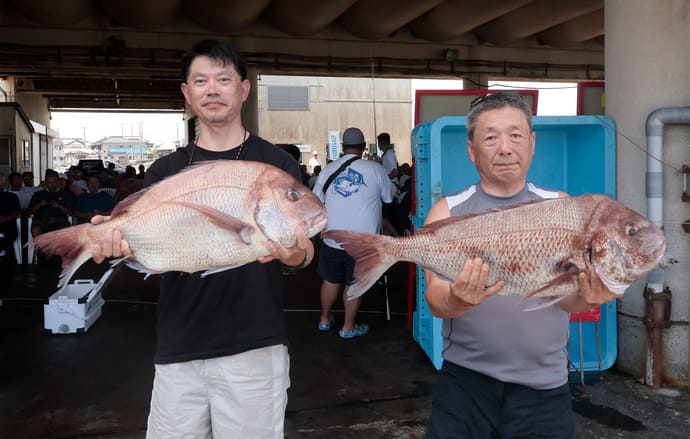 ＜いすみ市大原港＞マダイ5.2kgでまさかの同重量！優勝はジャンケンで決定？【全国の釣果速報6選】