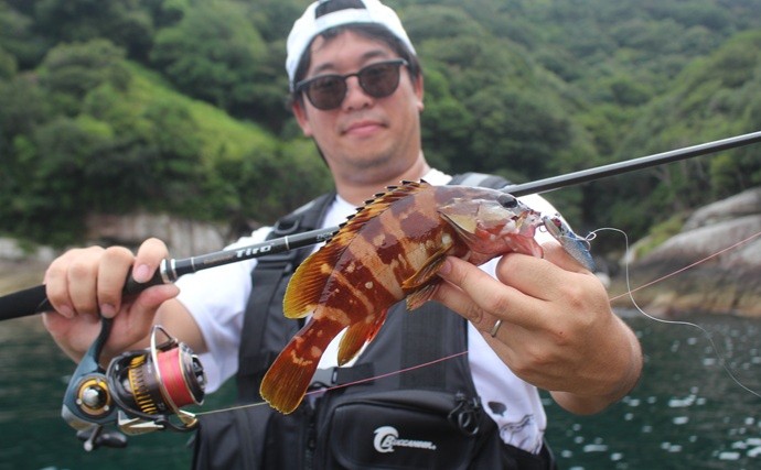 『ティーロMR』で挑む磯ロックフィッシュゲーム【三重・尾鷲】良型アカハタ＆オオモンハタ浮上！