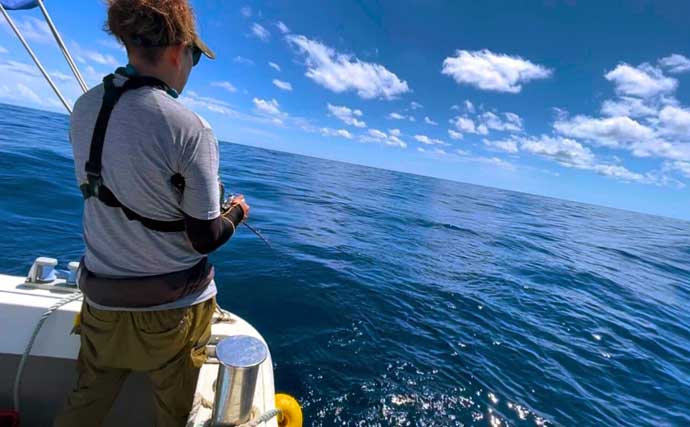 オフショアジギングで7kg頭に超美味魚『アラ』が船中乱舞！【石川・輪島】