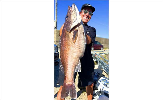 オフショアジギングで7kg頭に超美味魚『アラ』が船中乱舞！【石川・輪島】