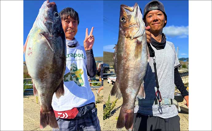 オフショアジギングで7kg頭に超美味魚『アラ』が船中乱舞！【石川・輪島】