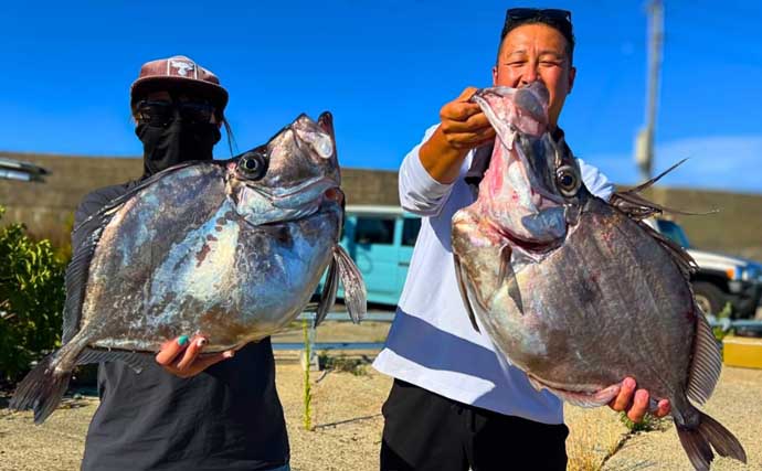 オフショアジギングで7kg頭に超美味魚『アラ』が船中乱舞！【石川・輪島】