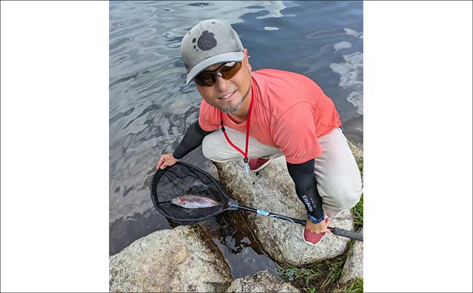 「表層マイクロが切り札！」夏の平谷湖フィッシングスポットでエリアトラウト攻略【長野】