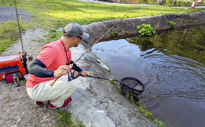 「表層マイクロが切り札！」夏の平谷湖フィッシングスポットでエリアトラウト攻略【長野】
