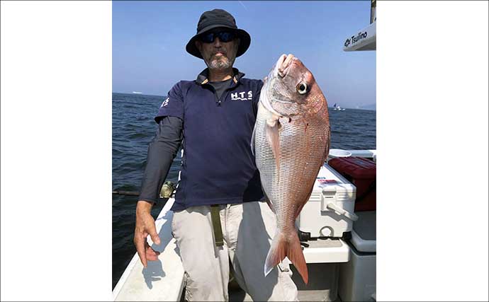 【沖釣り釣果速報】金洲五目でヒメダイ・ウメイロ登場！スルメイカは2時間50匹（愛知・静岡）