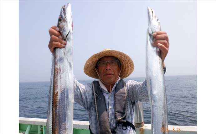 【沖釣り釣果速報】金洲五目でヒメダイ・ウメイロ登場！スルメイカは2時間50匹（愛知・静岡）