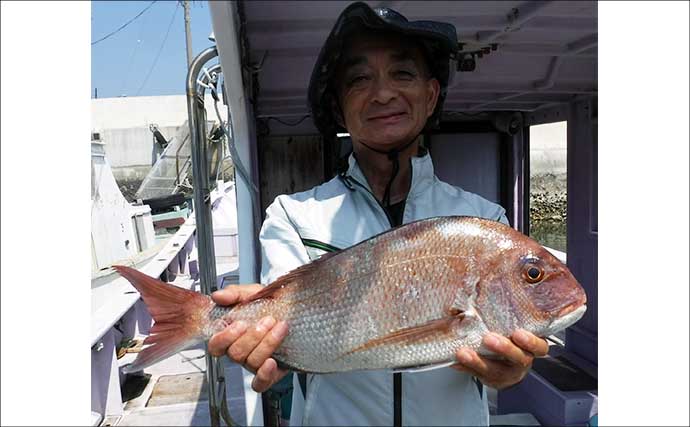 【沖釣り釣果速報】金洲五目でヒメダイ・ウメイロ登場！スルメイカは2時間50匹（愛知・静岡）