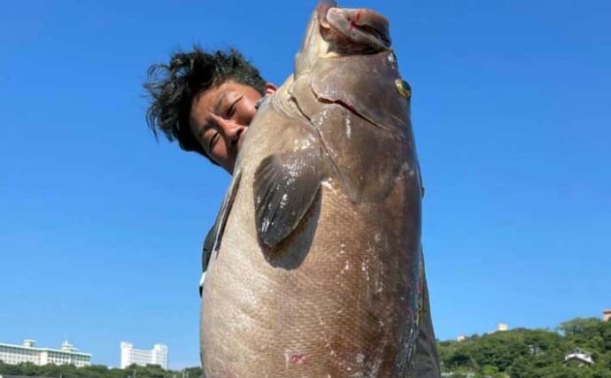 【沖釣り釣果速報】クエ狙いの出船で19kg浮上！タテ釣りではヒラメやマダイも好調（三重）