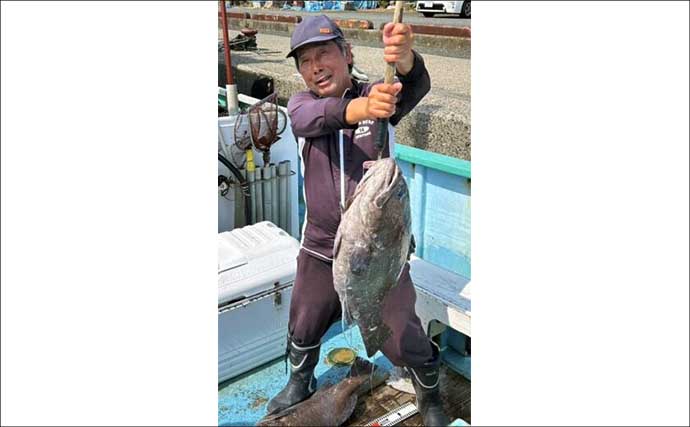 【沖釣り釣果速報】クエ狙いの出船で19kg浮上！タテ釣りではヒラメやマダイも好調（三重）