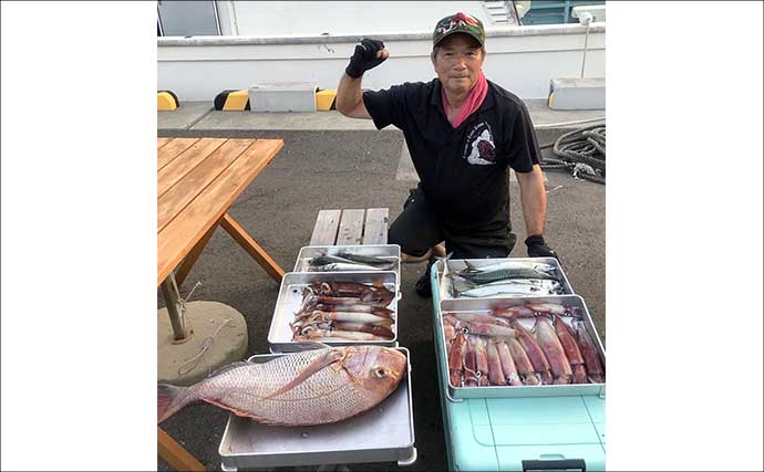 【沖釣り釣果速報】富山湾のリレー便でアマダイ爆釣！アカムツ不発もオニカサゴ交じり土産十分（北陸）