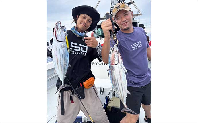 【沖釣り釣果速報】平戸沖ジギングでカツオを手中！ヒラマサは良型ヒットもバラシ多発（長崎・佐賀）