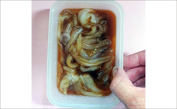 釣ったイカで作る「ビールのつまみ」レシピ：ヤリイカ下足の唐揚げ　水気残りに要注意