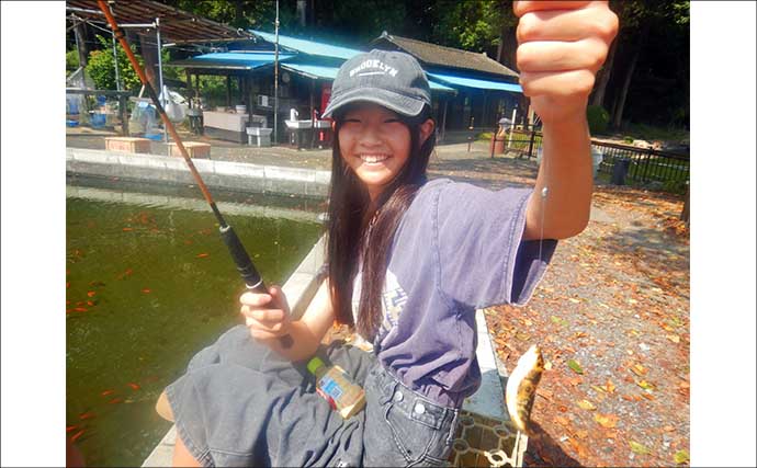 『森屋荘』でのキンギョ釣りで23尾キャッチ【東京・八王子】見釣りは意外とテクニカル？