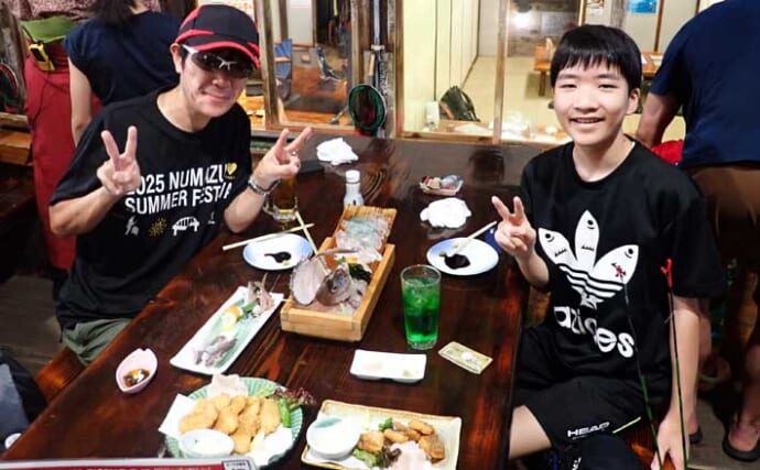 「受験勉強の息抜きに釣り？」釣り居酒屋『ざうお』でマダイ・ヒラメ・アジをキャッチ【埼玉】