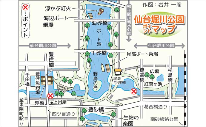 「都会のオアシスで釣りを満喫」仙台堀川公園のハゼ釣りで57尾をキャッチ【東京】