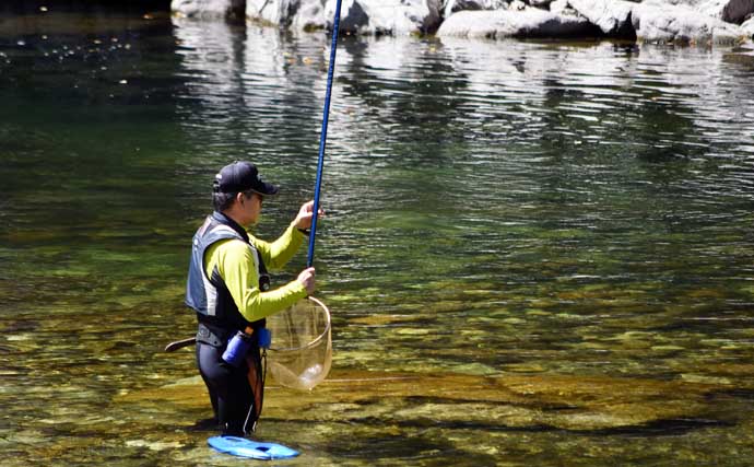 「尺サイズも夢じゃない！」大アユ釣りテクニック完全解説【河川・タックル・取り込み】