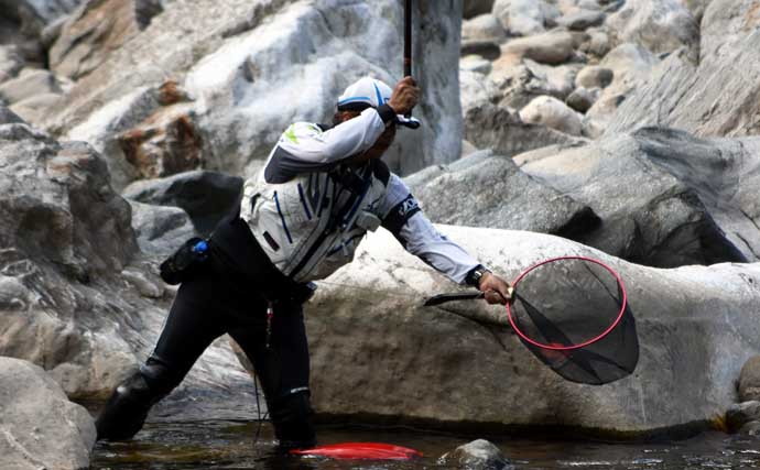 「尺サイズも夢じゃない！」大アユ釣りテクニック完全解説【河川・タックル・取り込み】
