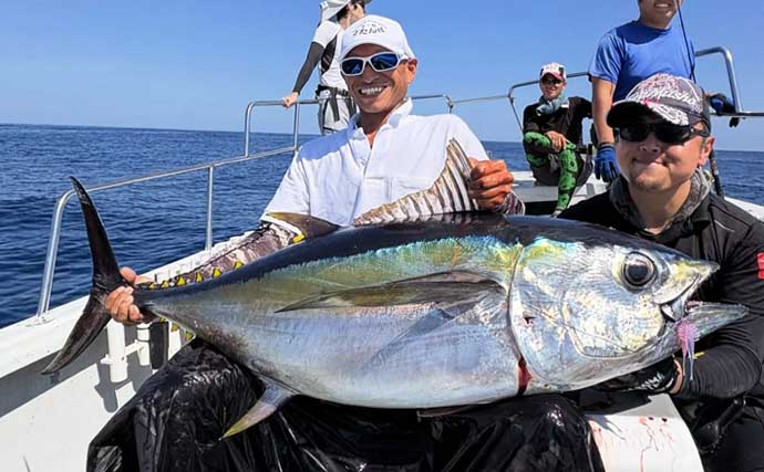 【沖釣りルアー釣果速報】30kg級メバチマグロがドーン！志摩沖キャスティング＆エビングで豪快ヒット（三重）