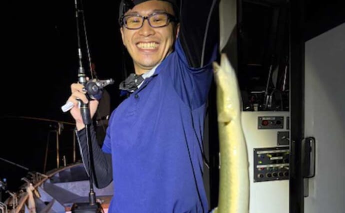 「78cm大型ウナギ浮上！」木曽三川河口の船ウナギ釣りが好調【沖釣り釣果速報】