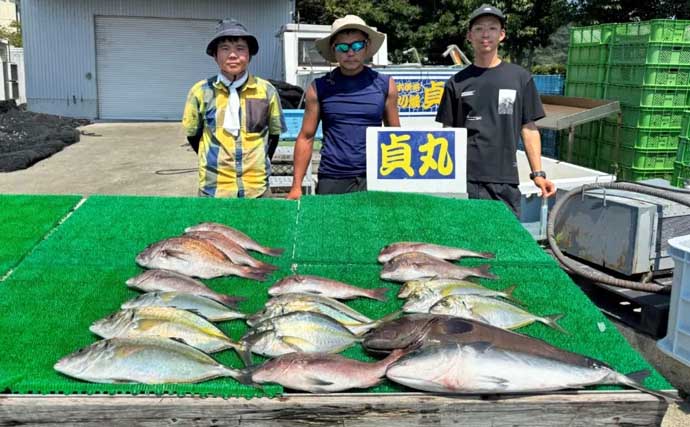 【海上釣り堀釣果速報】ワラサ・マダイ・シマアジ続々！迫力の高級魚がズラリ【愛知・三重】
