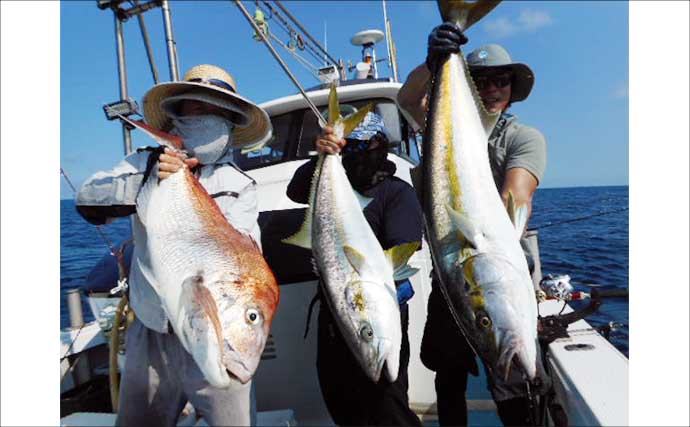 「カンパチ4kg浮上！」玄界灘のジギング船で青物ラッシュ【沖釣り釣果速報・福岡】