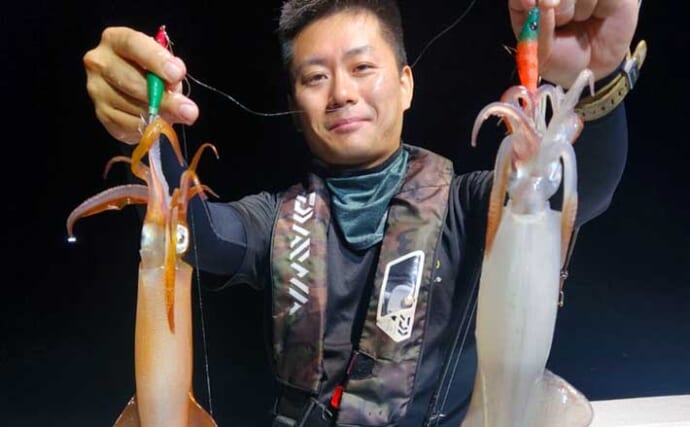 【沖釣り釣果速報】大分沖の夜焚きイカ船でケンサキイカ100尾超えの釣り人続出！（大分・熊本）