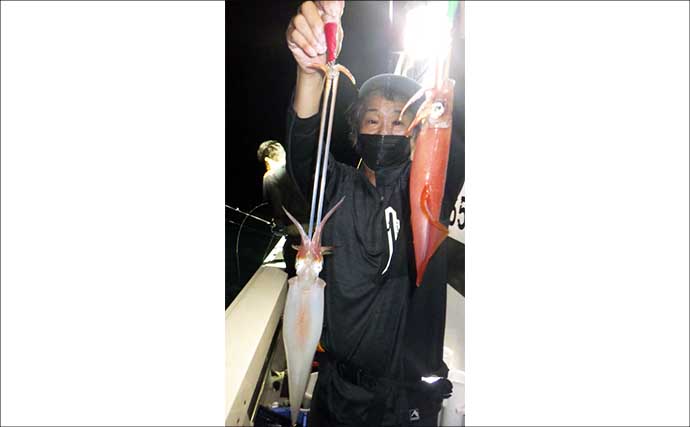 【沖釣り釣果速報】大分沖の夜焚きイカ船でケンサキイカ100尾超えの釣り人続出！（大分・熊本）