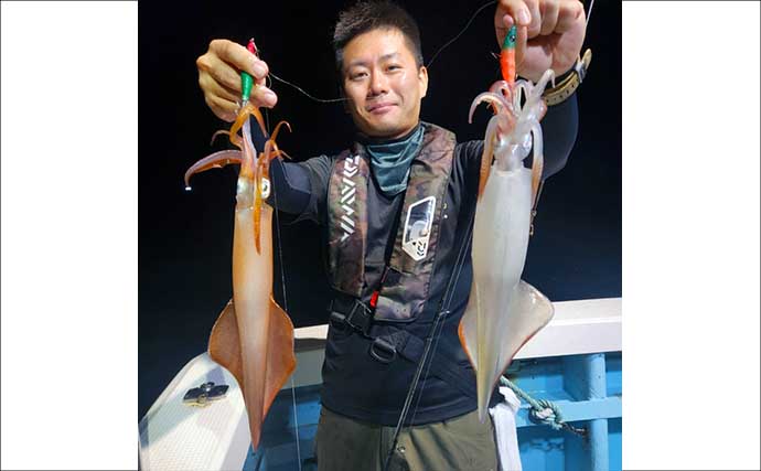 【沖釣り釣果速報】大分沖の夜焚きイカ船でケンサキイカ100尾超えの釣り人続出！（大分・熊本）
