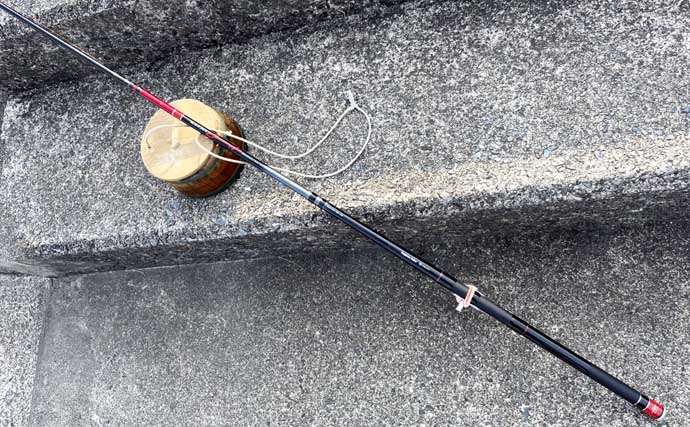 「クロダイも夏バテ気味？」木曽三川河口での落とし込み釣りで42cm良型と対面成功