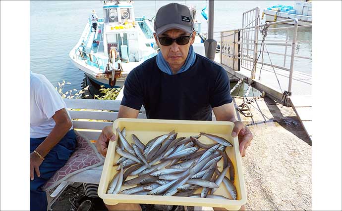 【沖釣り釣果速報】御前崎沖の金洲五目便で多彩な魚種連発！マダイも含め13目を確保（静岡・愛知）