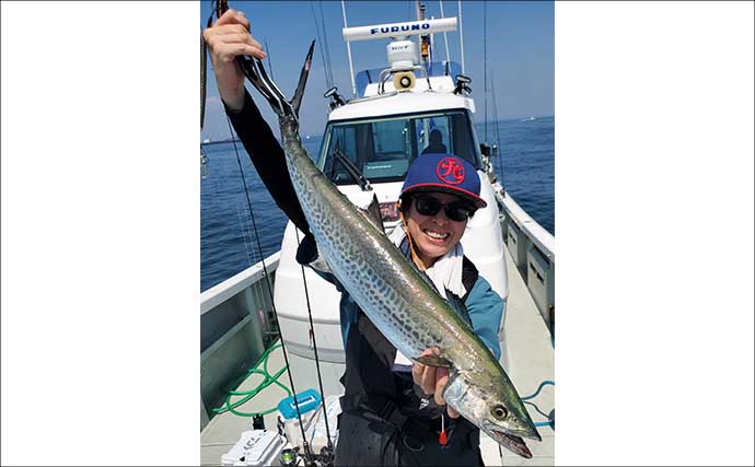 木更津沖のサワラゲームで77cm良型を確保！　攻略のカギはヘビーブレードジグと超速巻き