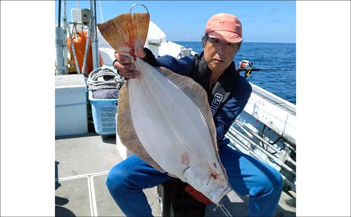【沖釣り釣果速報】芦屋沖の落とし込み釣りでヒラマサ95cm好捕！イワシエサに好反応（福岡）