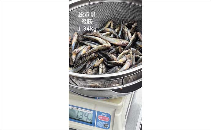 ハゼ釣り大会でマハぜが入れ食い【愛知】ほとんどの参加者が50匹超えの釣果に