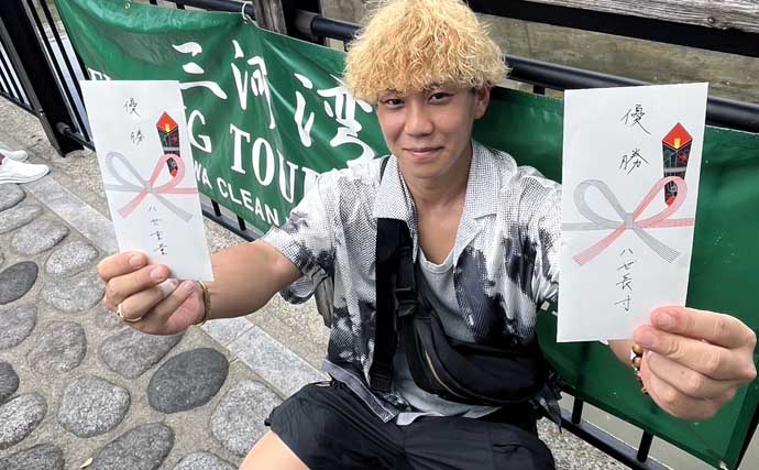 ハゼ釣り大会でマハぜが入れ食い【愛知】ほとんどの参加者が50匹超えの釣果に