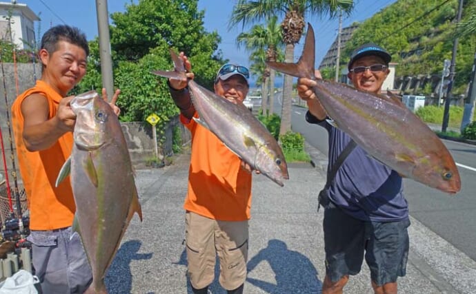 「中深海五目＆泳がせで大物狙い！」八丈島遠征釣行で良型オナガダイや17kgヒラマサを手中【東京】