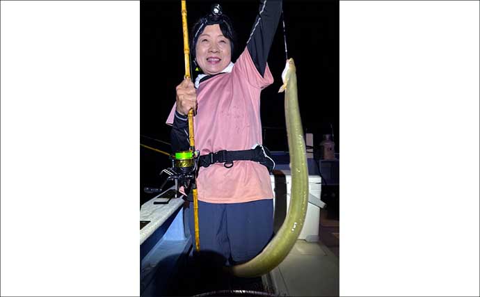 【沖釣り釣果速報】午後のライトタチウオ便で竿頭60匹！テンヤ・テンビン両方で連発（愛知）