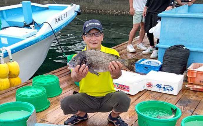 【カカリ釣り釣果速報】年無し53cmキャッチ！クロダイは釣る人31匹と数釣りも好調（三重）