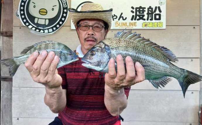 【カカリ釣り釣果速報】年無し53cmキャッチ！クロダイは釣る人31匹と数釣りも好調（三重）